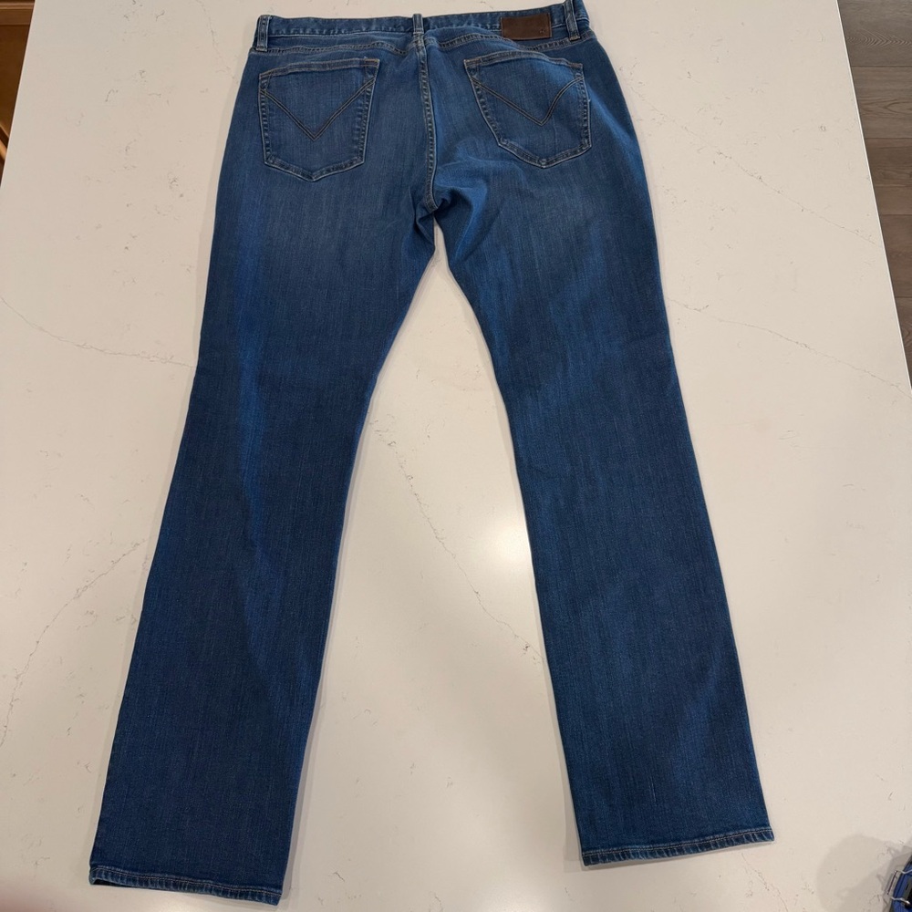 John Varvatos Men’s Bowery Slim Straight Fit Jeans 34x32 - Picture 3 of 10